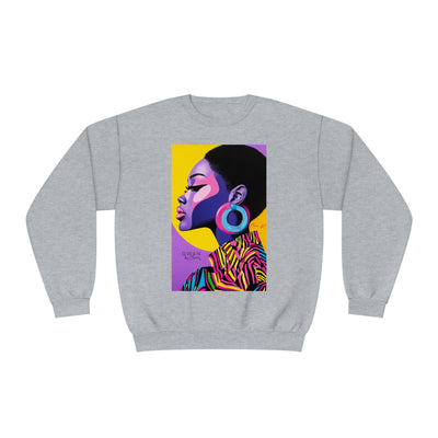 Crowned in Color | Radiant Glam  Sweatshirt