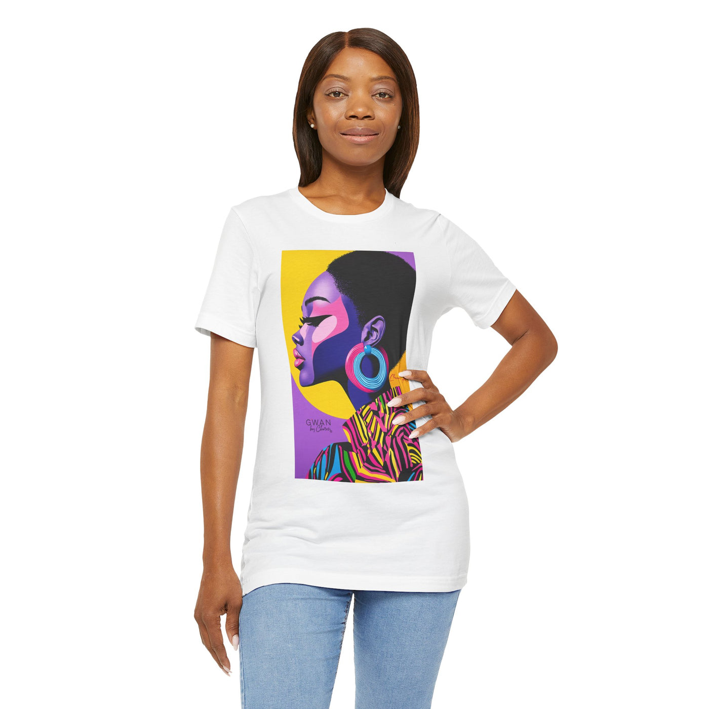 Crowned In Color | Radiant Glam Tee