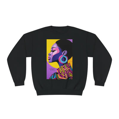 Crowned in Color | Radiant Glam  Sweatshirt