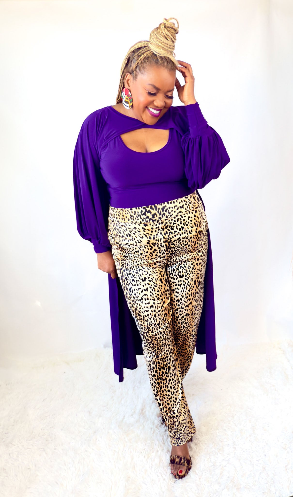 Scorch Shrug | Rumble | For the Lovers Collection |Purple