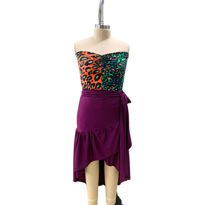 Lyfe Tube Top |Magenta Back| Wilderness Collection - G'wan by Charon