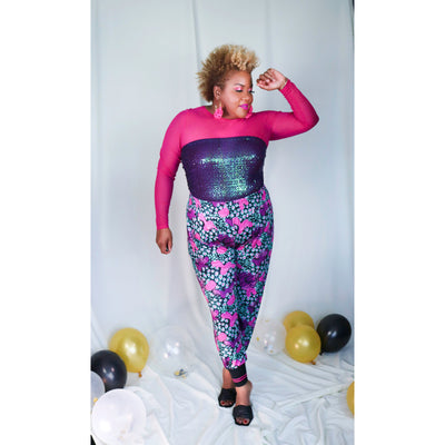 Cayenne Jogger Pants | Enchanted Leopard - G'wan by Charon