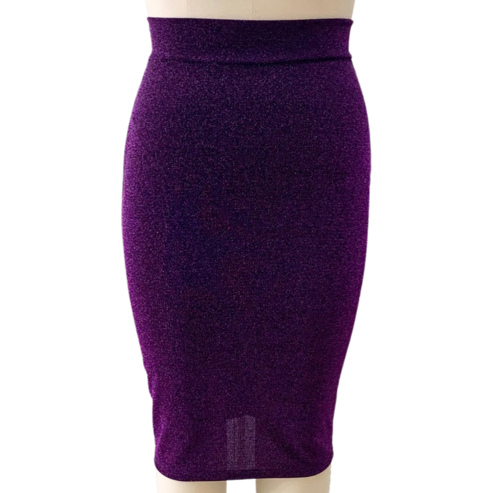 Tula Pencil Skirt | Pink Sparkle | Erupt Collection - G'wan by Charon