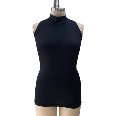 Adele Sleeve Less Mock Neck - G'wan by Charon
