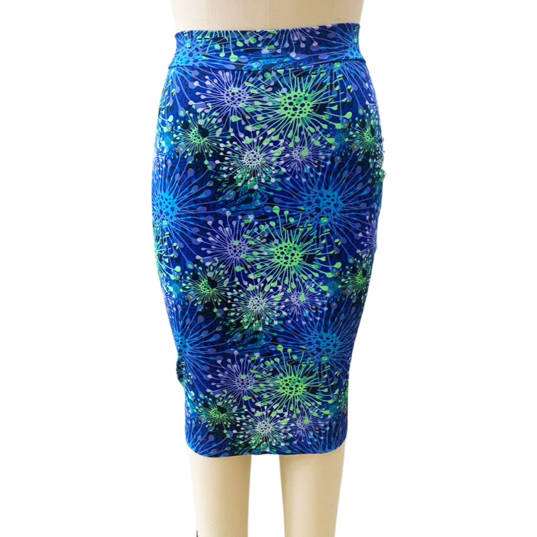 Tula Pencil Skirt | Floral Galaxy - G'wan by Charon