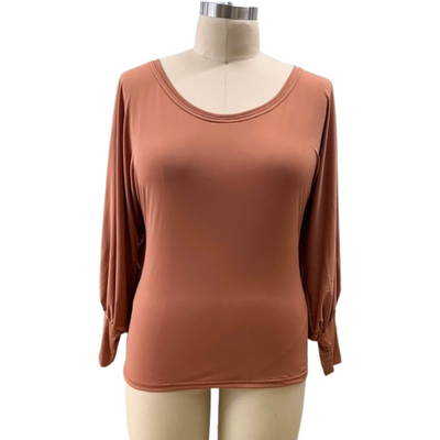 Kenzie-Dolman Drama Sleeve Top - G'wan by Charon