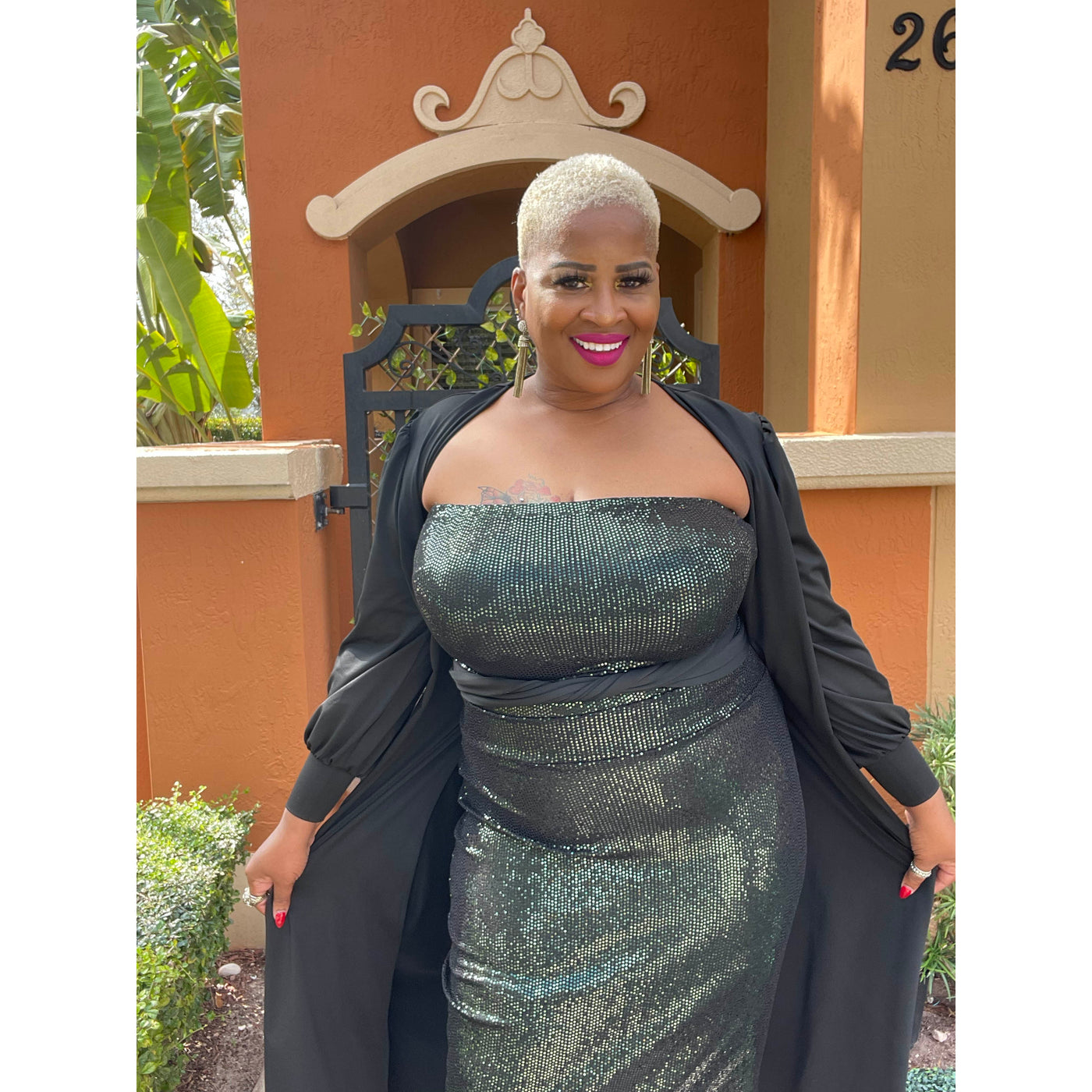 Prudence Wrap Dress | Black - G'wan by Charon