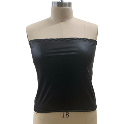 Mika Tube Top | Pleather | Faboo- LaLa Collection - G'wan by Charon